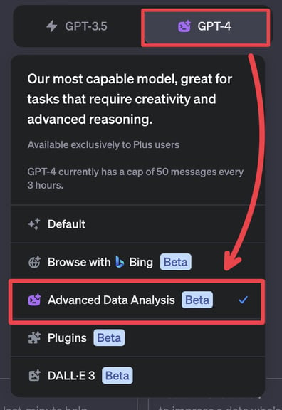 How to enable Advanced Data Analysis on ChatGPT